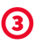 num-3-red-circle
