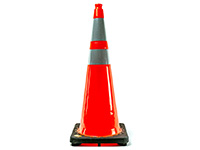 SafeAll MUTCD Orange Reflective Traffic Cone