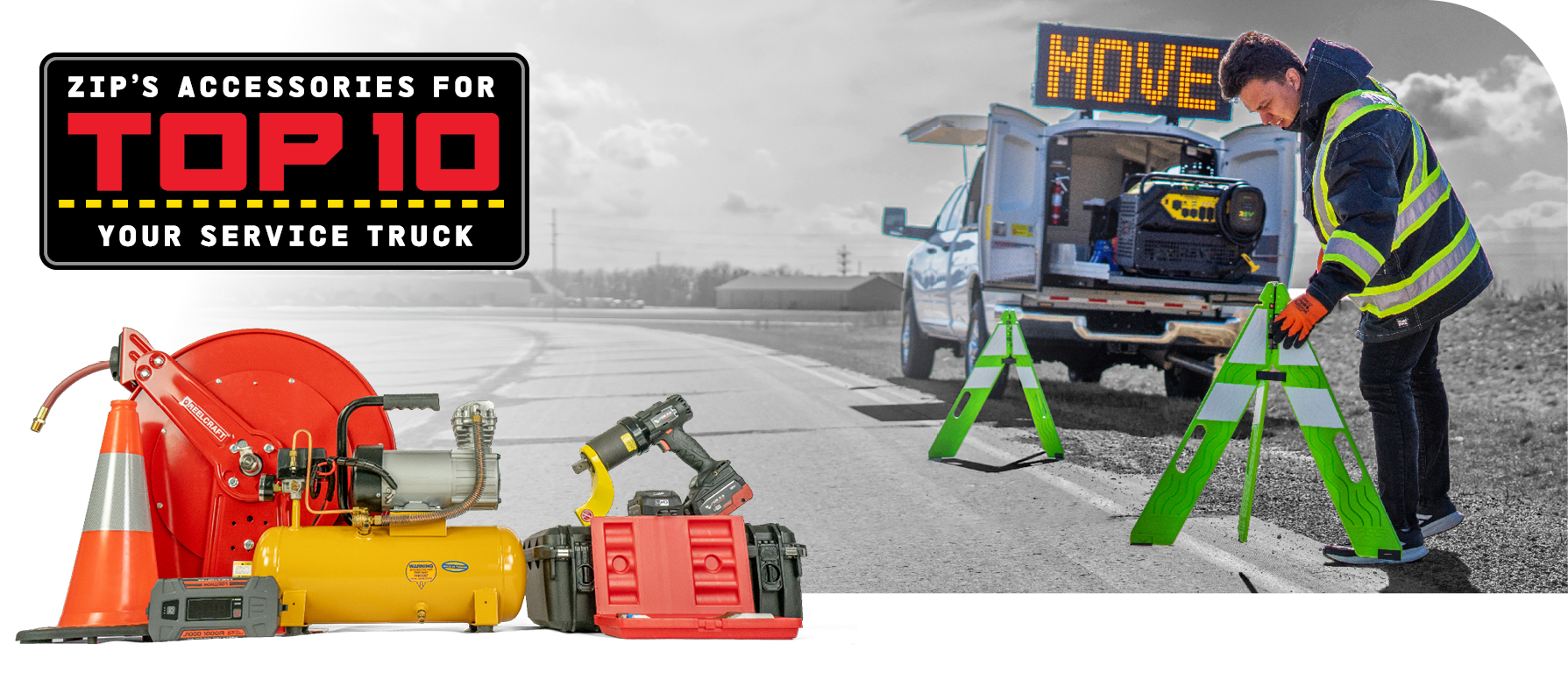 Zip's Top 10 Accessories for Your Service Truck